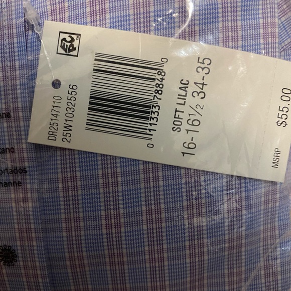 New Chaps Performance Fit Button Up Collared Shirt - Picture 2 of 4